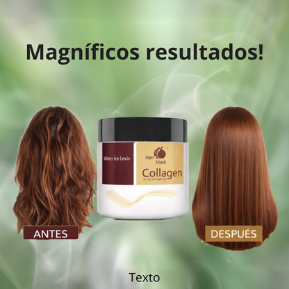 Mascarilla capilar reparadora con colágeno